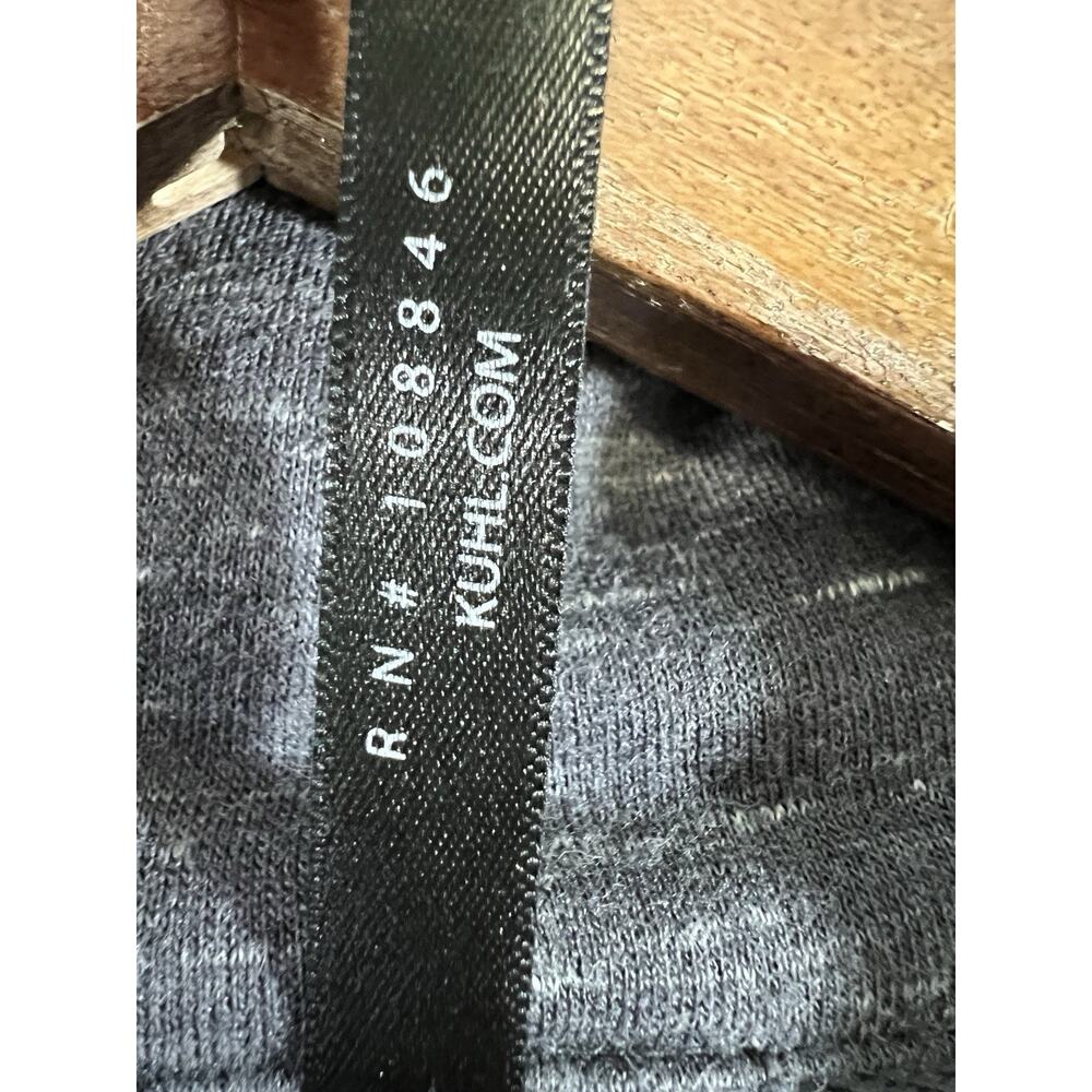 Kuhl Jacket Women Small Oversized Dark Heather Gray Sweater Outdoors Hiking Camp - Picture 11 of 15